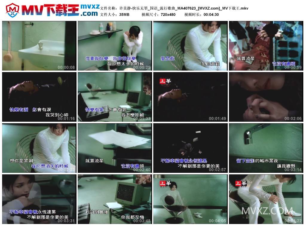 许美静-快乐无罪_国语_流行歌曲_MA407623